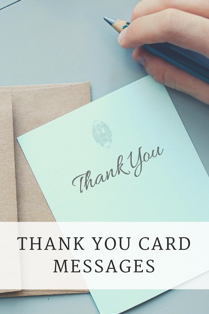 Beautiful 33 Simple Thank You Card