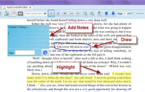 Annotating paper with Qiqqa