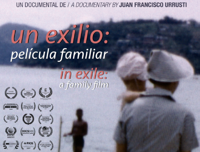 Realizan conversatorio sobre el documental “Un exilio: película familiar”, de Juan Francisco Urrusti