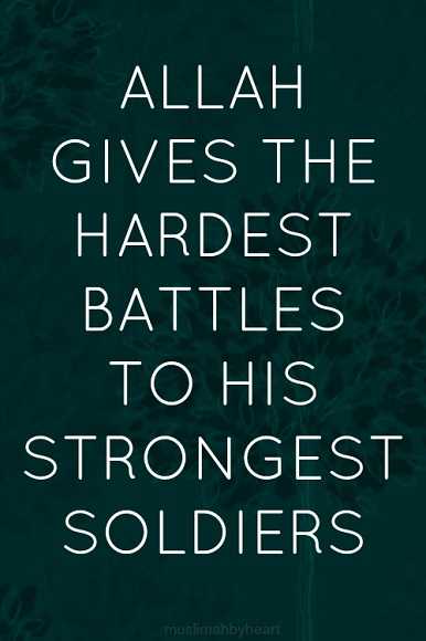 Allah memberikan pertempuran yang lebih seru kepada tentara-Nya yang lebih kuat