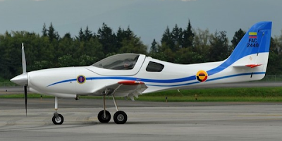 Primer avión de entrenamiento militar construido en Colombia