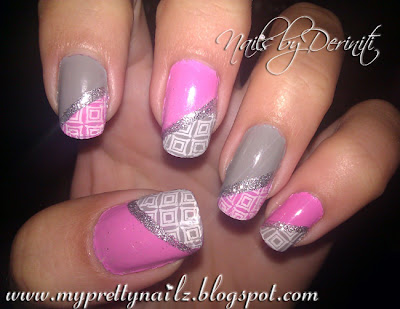 Pretty pink nail designs