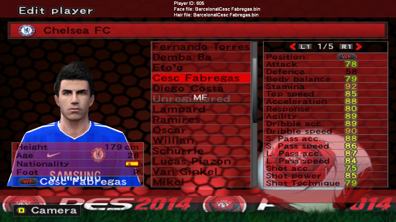 GREAT TEACHER PES 6 Update Option File Season 2014 2015 FINAL