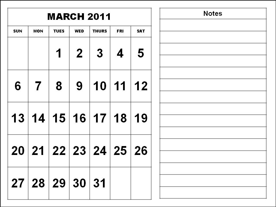 2011 march calendar template. month Calendar+2011+march