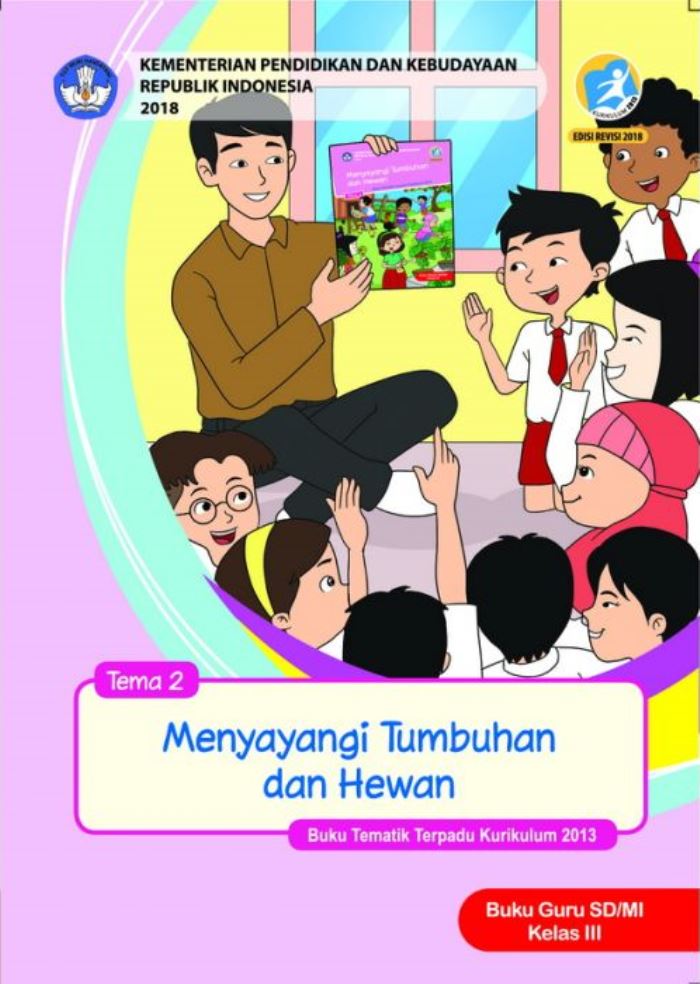 Buku Guru Tematik SD Kelas III Tema 2 Menyayangi Tumbuhan dan Hewan