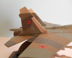 maqueta de colección de aviones sovieticos