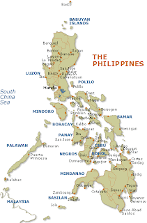 Printable Philippines map