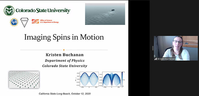 Imaging Spins in Motion (Source: Kristen Buchanan, CSU, at CSULB Physics Colloquium)