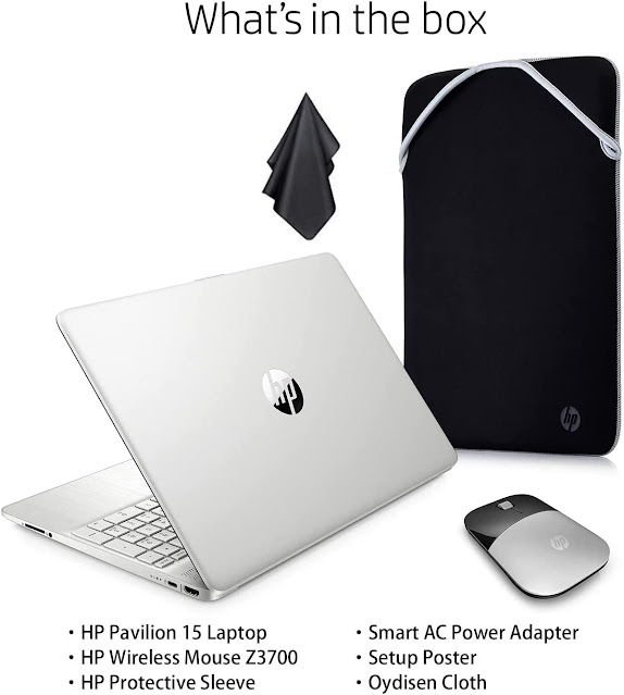 hp 15.6-inch laptop with amd processor and radeon graphics