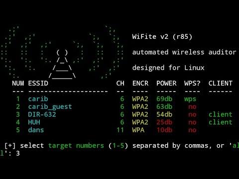 How to run WiFite in Termux on android ?