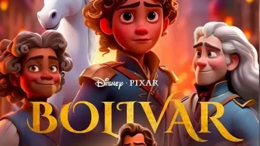 Simón Bolívar, la nueva película de Disney