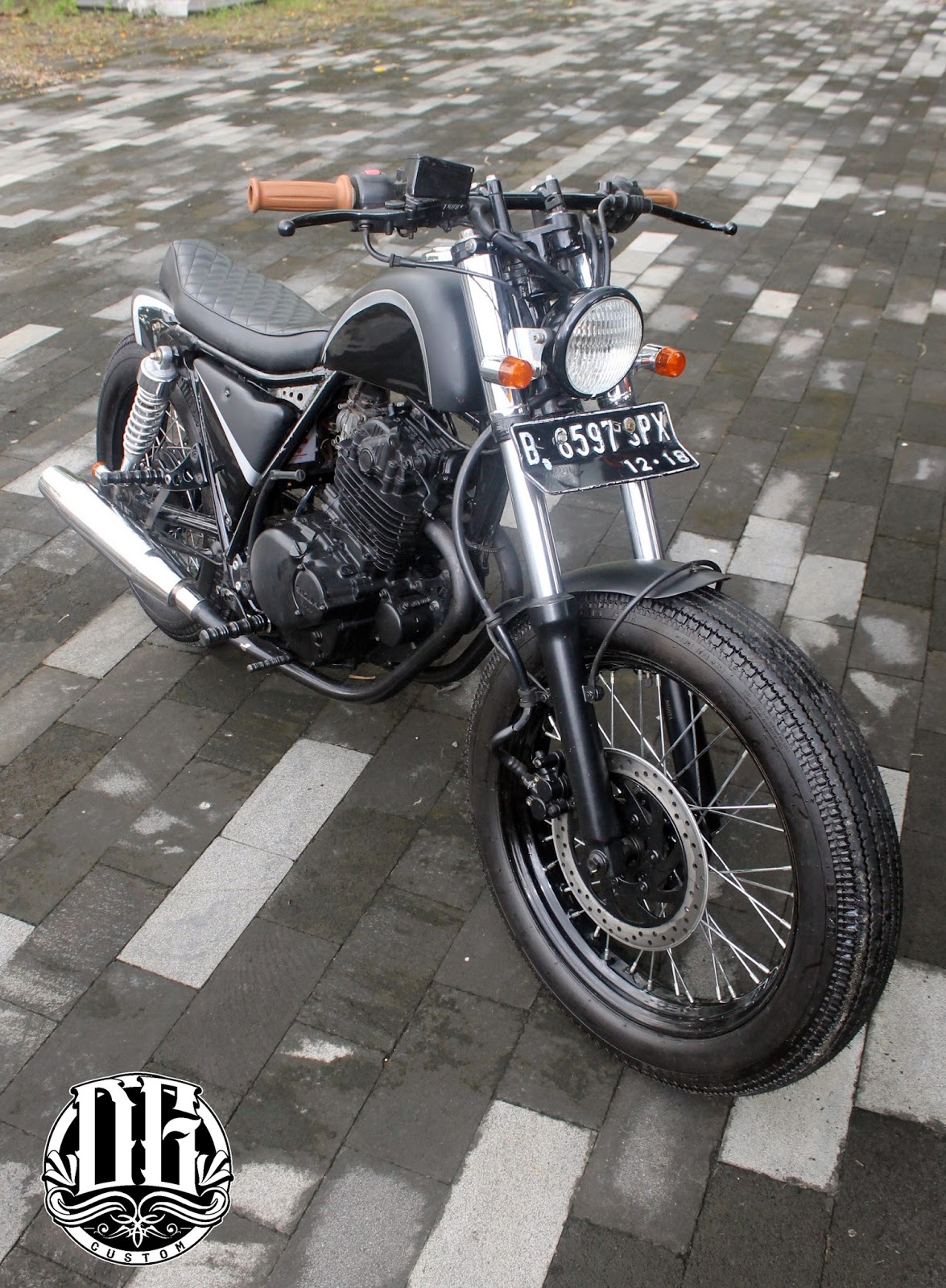 Tangki Knalpot Kustom: Thunder 250 Custom Bobber by Dhox's 