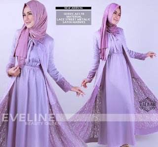 EVELINE Dress by BALIMO SOFT UNGU