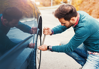 flat tire repair in Brooklyn 