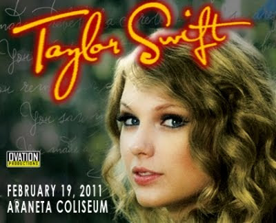 Taylor Swift Poster. taylor swift live in manila