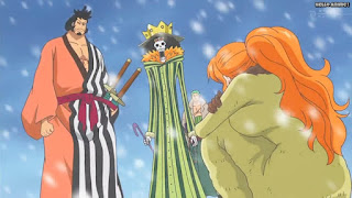 ワンピースアニメ パンクハザード編 598話 錦えもん | ONE PIECE Episode 598