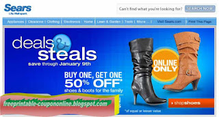 Free Printable Sears Coupons