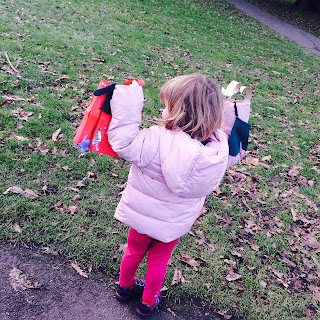 Hanging our Chinese lanterns