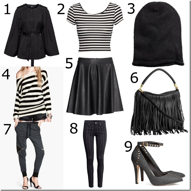 H&M Online Shopping Wishlist