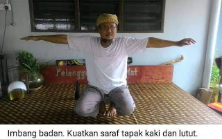 kuatkan saraf tapak kaki dan lutut