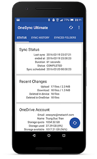 Autosync OneDrive - OneSync v2.9.0 [Ultimate] APK