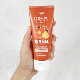 Fresh Tomato Glass Skin sun gel