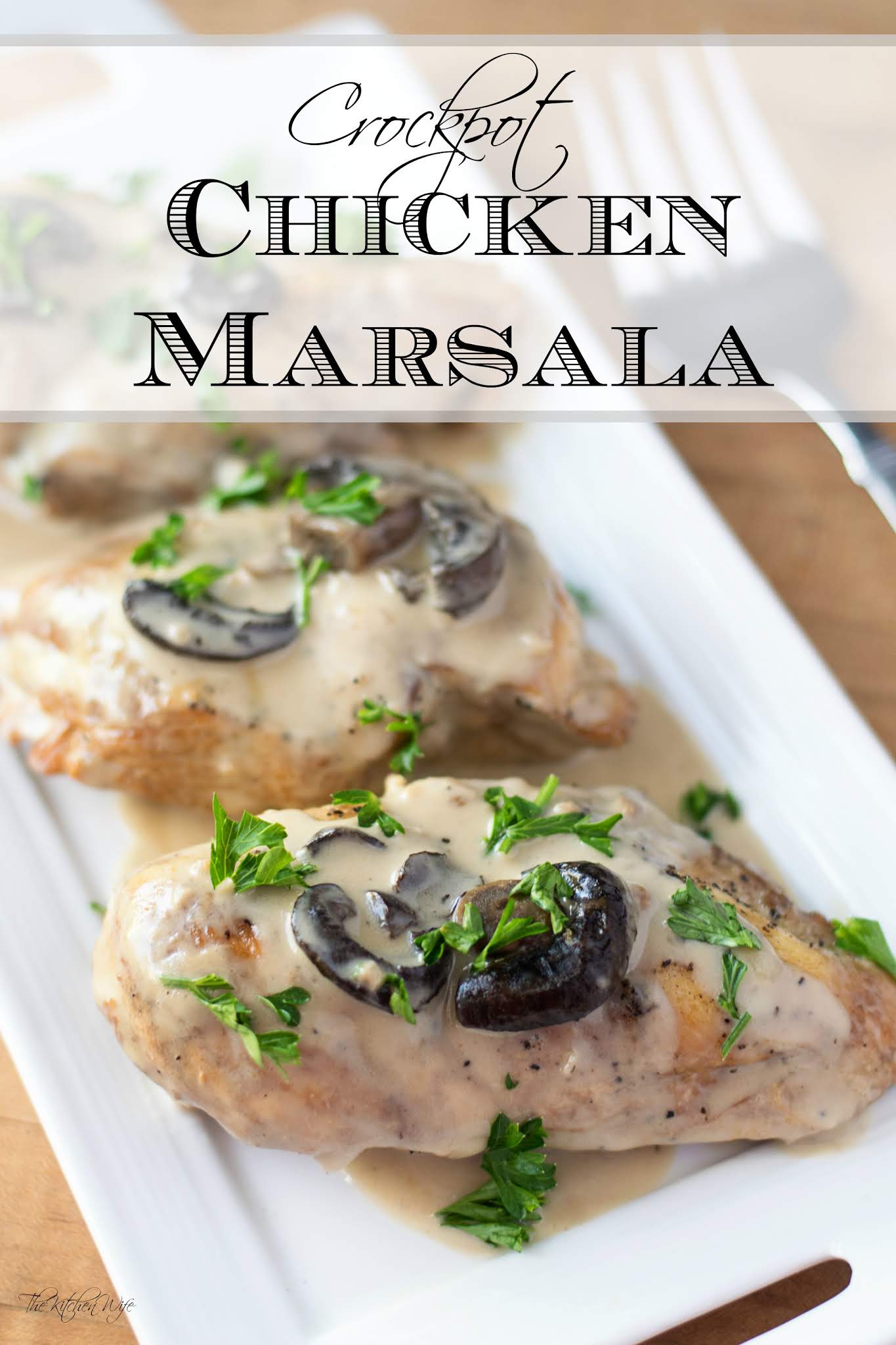 Crockpot Chicken Marsala Recipe