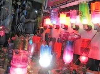 Seri Lampu Hias dari Barang Bekas Tutup Lampu Tidur Dari 