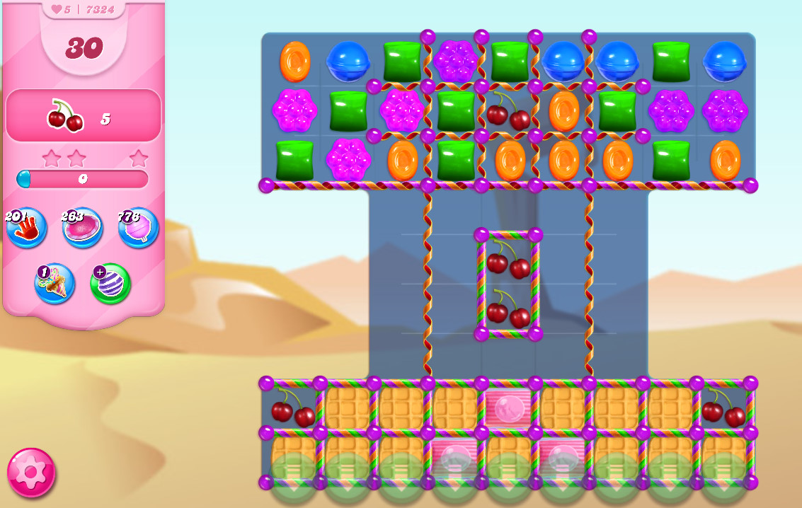 Candy Crush Saga level 7324