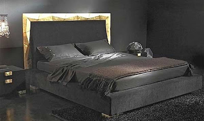 Modern Black Bedroom Furniture Design