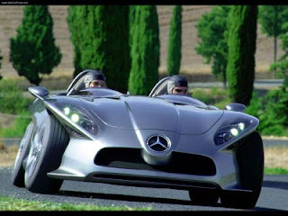 Futuristic Car Design Mercedes-Benz F400 Carving Concept Car