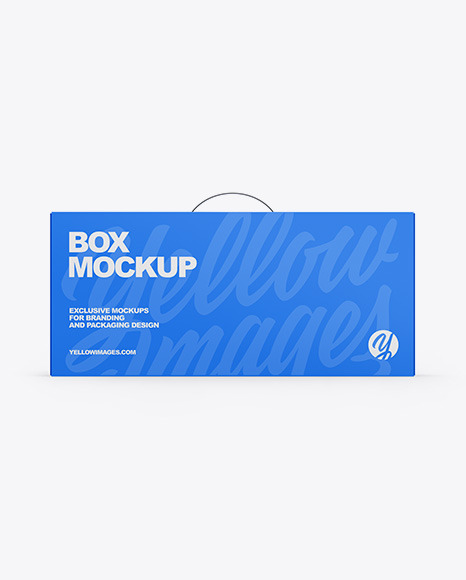 Download Paper Box With Handle Mockup - Download Paper Box With Handle Mockup, Use this mockup of Paper ...