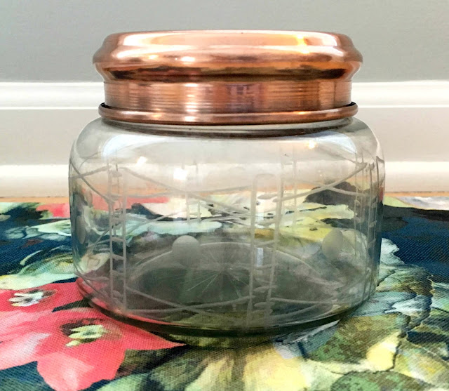 DIY remove wax and foil from anthropologie capri blue candle 