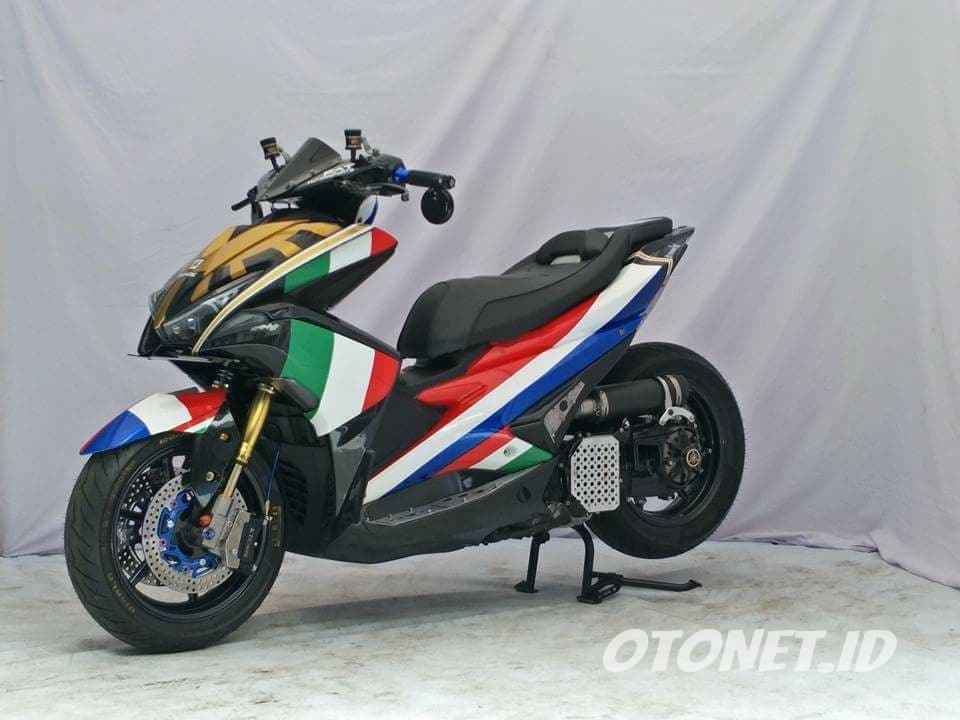 100 Foto Modifikasi  Yamaha Aerox  155  Keren Abis 