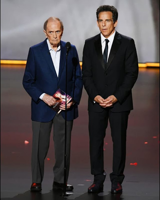 Bob Newhart height comparison with Ben Stiller