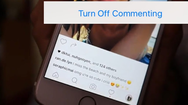 cara menonaktifkan komentar di Instagram angops