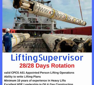 Latest job vacancy For Abu Dhabi SEPCO III Electric Power Construction Company, Hiring For Lifting Supervisor