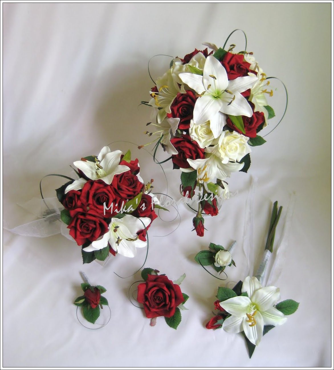 artificial_flowers_rose_lily_weding_bouquets
