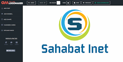 membuat logo blog secara online - sahabatinet