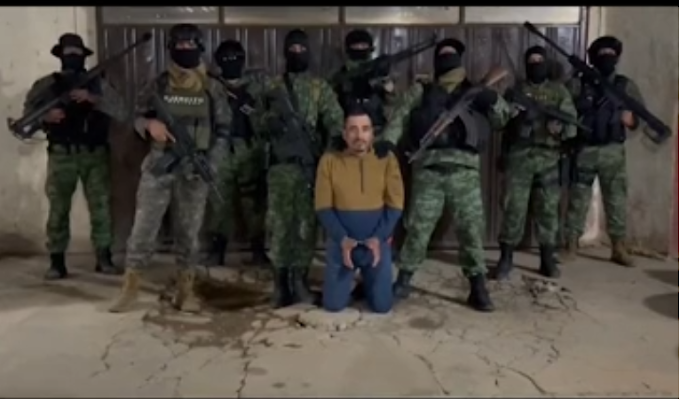  Detenido líder del CJNG en Chiapas, confiesa modus operandi