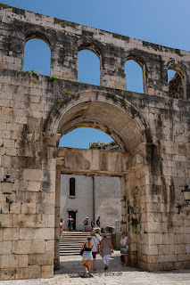 Split Diokletianpalast Kroatien Dalmatien Olaf Kerber