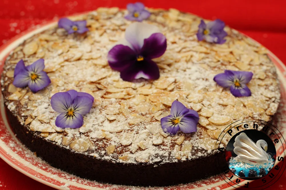 Gâteau aux pommes et amandes sans farine