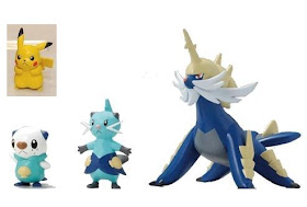 Pokemon Plamo Collection Daigenki Evolution Set Bandai