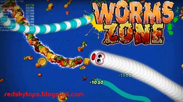 Download Game Cacing Mod Apk Android 1  Worms Zone Io Apk Mod Android