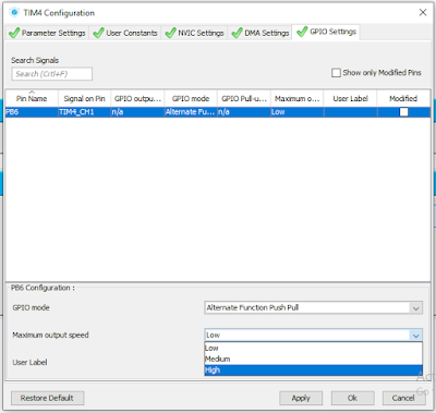 PWM pada STM32F103C8T6 Menggunakan STM32CubeMX | Keil Uvision