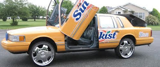 Sunkist Donk Art Car