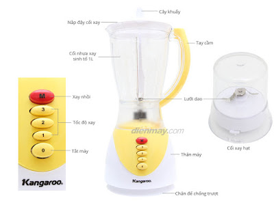 Máy xay sinh tố Kangaroo KG 316