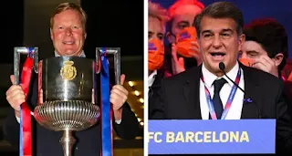 Laporta set to announce Koeman's stay as Barca coach in coming days