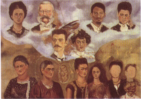 Portrait of Frida's Family, Frida Kahlo, 1950-1954