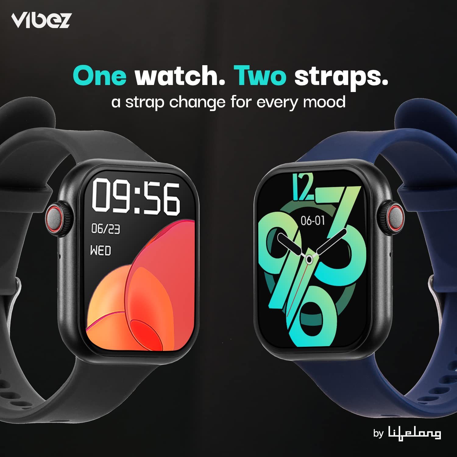 "Vibez" by Lifelong Smartwatch for Men